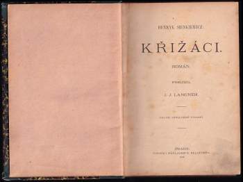 Henryk Sienkiewicz: Křižáci