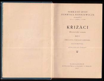 Henryk Sienkiewicz: Křižáci