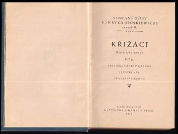 Henryk Sienkiewicz: Křižáci