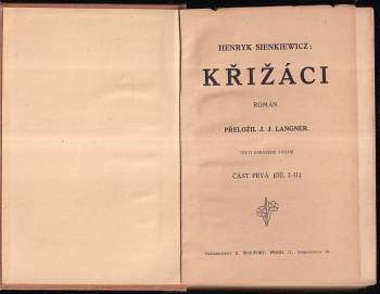Henryk Sienkiewicz: Křižáci