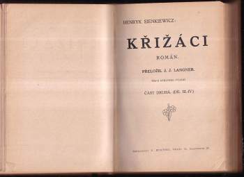 Henryk Sienkiewicz: Křižáci