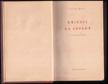 Stefan Heym: Křižáci na západě