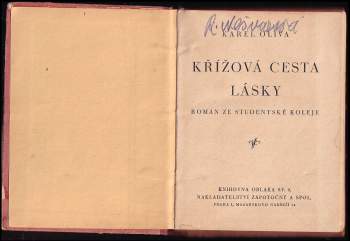 Karel Oliva: Křížová cesta lásky