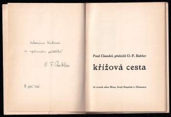 Paul Claudel: Křížová cesta