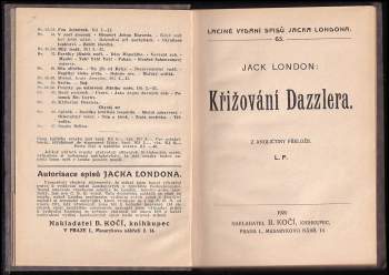 Jack London: Křižování Dazzlera