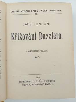 Jack London: Křižování Dazzlera