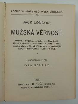 Jack London: Křižování Dazzlera