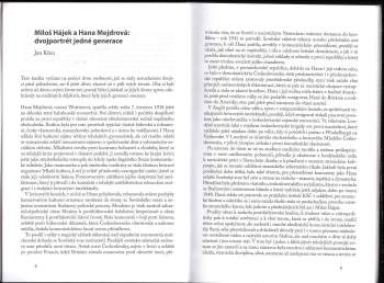 Miloš Hájek: Křižovatky dvou životů