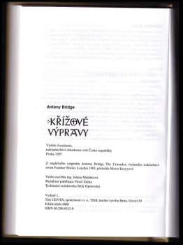 Antony Bridge: Křížové výpravy