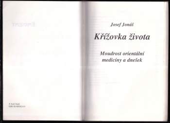 Josef Jonas: Křížovka života
