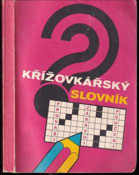 Křížovkářský slovník