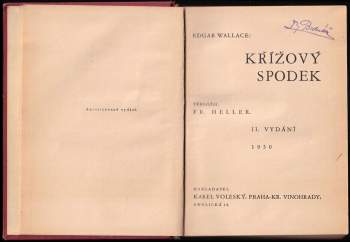 Edgar Wallace: Křížový spodek