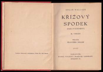 Edgar Wallace: Křížový spodek