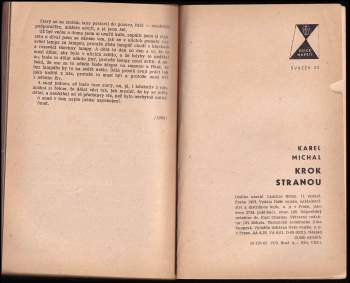 Karel Michal: Krok stranou