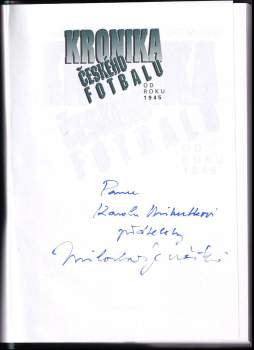 Miloslav Jenšík: Kronika českého fotbalu