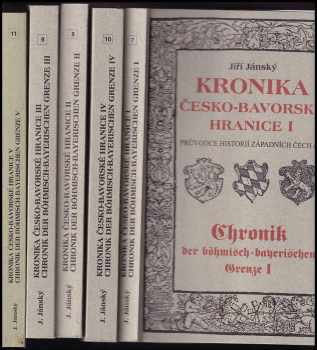Jiří Jánský: Kronika česko-bavorské hranice