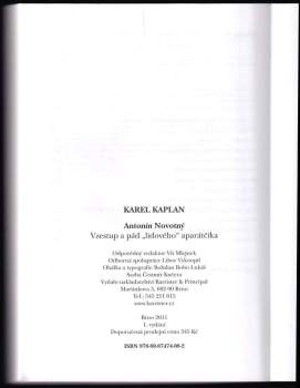 Karel Kaplan: Kronika komunistického Československa