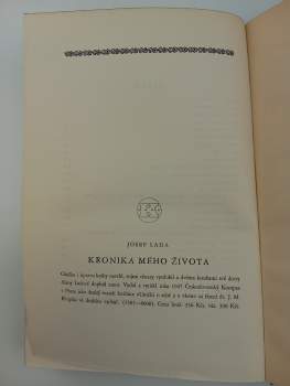 Josef Lada: Kronika mého života