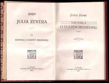 Julius Zeyer: Kronika o svatém Brandanu