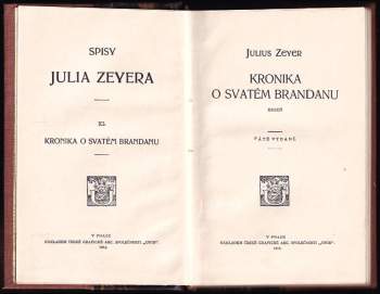 Julius Zeyer: Kronika o svatém Brandanu