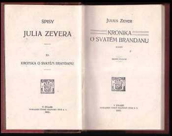 Julius Zeyer: Kronika o svatém Brandanu