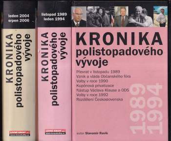 Kronika polistopadového vývoje : Díl 1-2 - Slavomír Ravik, Slavomír Ravik, Slavomír Ravik (2006, Levné knihy KMa) - ID: 813824