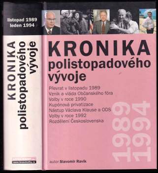 Kronika polistopadového vývoje : [listopad 1989-leden 1994] - 1. díl