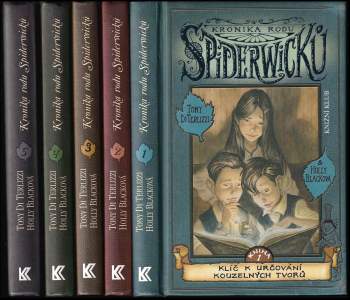 Kronika rodu Spiderwicků: Díl 1-5 ( Klíč k určování kouzelných tvorů, Kámen ke koukání,  Tajemství tety Lucindy, Strom ze železa, Mulgarath se zlobí)