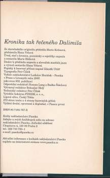Kronika tak řečeného Dalimila