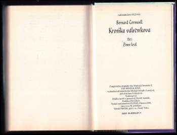 Bernard Cornwell: Kronika válečníkova