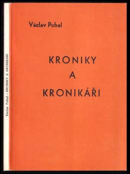 Kroniky a kronikáři