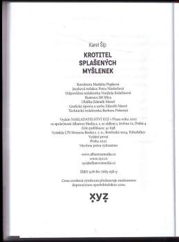 Krotitel splašených myšlenek