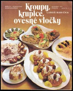 Kroupy, krupice, ovesné vločky