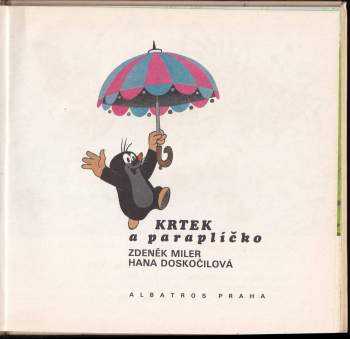 Hana Doskočilová: Krtek a paraplíčko