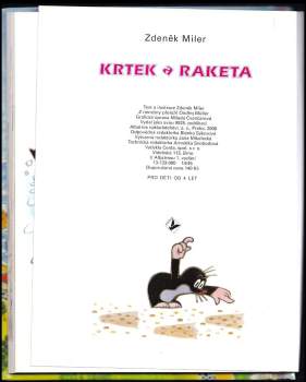 Zdeněk Miler: Krtek a raketa