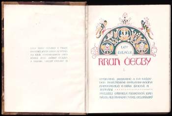 Lev Nikolajevič Tolstoj: Kruh četby