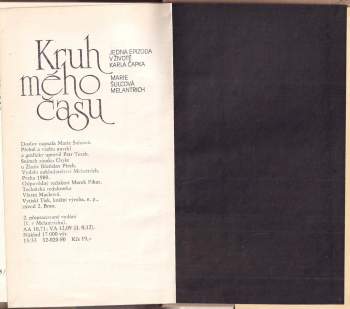 Marie Šulcová: Kruh mého času