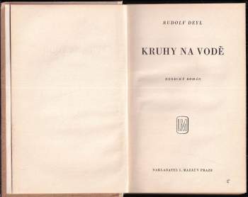Rudolf Deyl: Kruhy na vodě