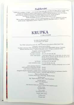 Ludomír Kocourek: Krupka z cínu zrozená