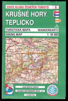 Krušné hory ; Teplicko : turistická mapa : 1 : 50 000