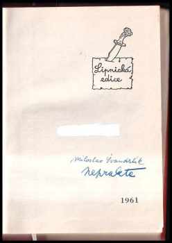 Miloslav Švandrlík: Krvavý Bill a viola