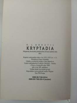 Karel Jaroslav Obrátil: Kryptadia
