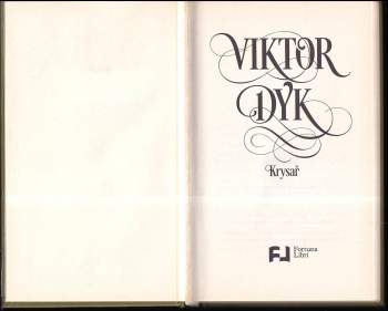 Viktor Dyk: Krysař