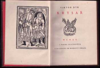Viktor Dyk: Krysař