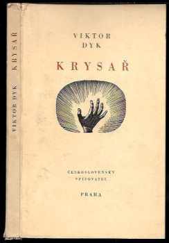 Krysař - Viktor Dyk (1958, Československý spisovatel) - ID: 1951873