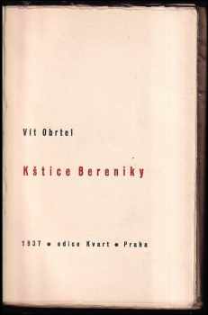 Vít Obrtel: Kštice Bereniky