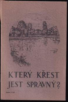 Který křest jest správný?