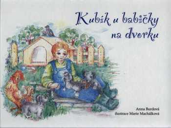 Kubík u babičky na dvorku