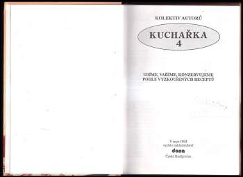 Alena Doležalová: Kuchařka