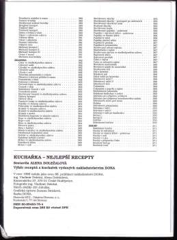 Vladimír Doležal: Kuchařka